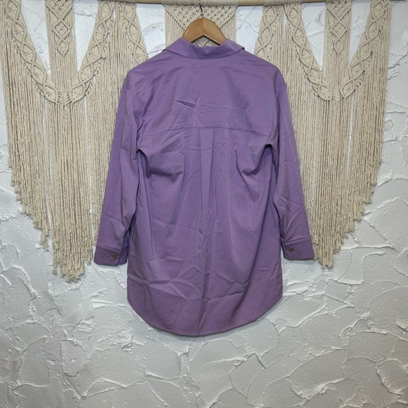 10 NWT Smash + Tess Diversion Dress pockets violet oversized Women’s size small - Picture 8 of 10